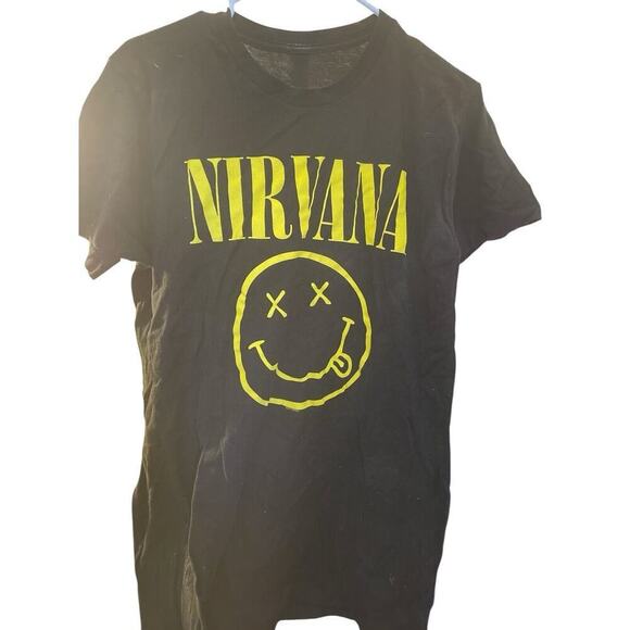 NIRVANA Other - NIRVANA BLACK T SHIRT WITH DESIGN
